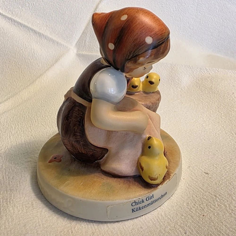 Vintage Goebel Hummel Chick Girl Figurine TMK 6